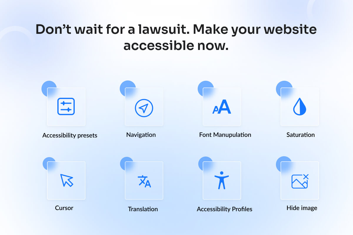 Preset management screen with conditional assignments